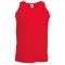 Fruit of the Loom 61098 Athletic Valueweight Vest atléta RED S-XXL méretek