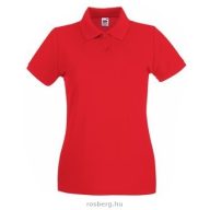   Fruit of the Loom 63030 LADY FIT Premium női póló RED XS-XXL méretek