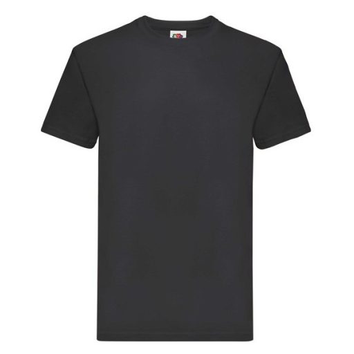 Fruit of the Loom 61044 SUPER PREMIUM T póló BLACK 3XL, 4XL, 5XL méretek 205g/m2