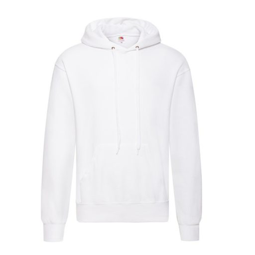 Fruit of the Loom 62208 kapucnis pulóver FEHÉR S-XXL 
