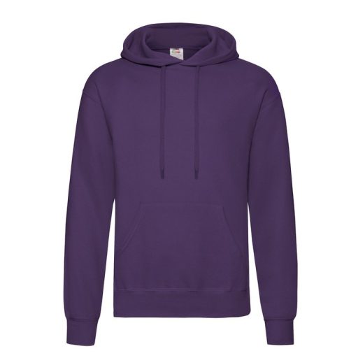 Fruit of the Loom 62208 kapucnis pulóver PURPLE S-XXL