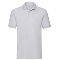   Fruit of the Loom 63218 PREMIUM galléros póló HEATHER GREY S-XXL