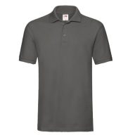   Fruit of the Loom 63218 PREMIUM galléros póló LIGHT GRAPHIT S- XXL