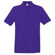   Fruit of the Loom 63218 PREMIUM galléros póló PURPLE S-XXL