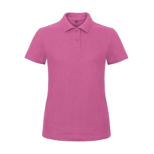 B&C ID.001 női galléros póló FUKSZIA XS-XXL méretek