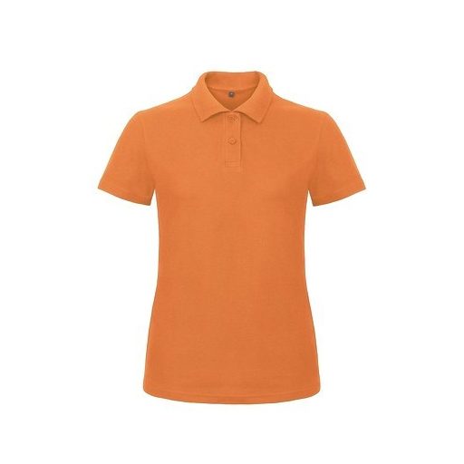B&C ID.001 női galléros póló ORANGE XS-XXL méretek