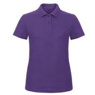 B&C ID.001 női galléros póló PURPLE XS-XXL méretek