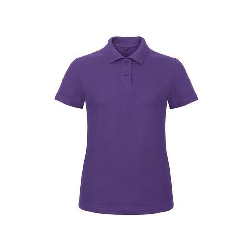 B&C ID.001 női galléros póló PURPLE XS-XXL méretek