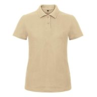 B&C ID.001 női galléros póló SAND S-XXL méretek