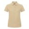 B&C ID.001 női galléros póló SAND S-XXL méretek