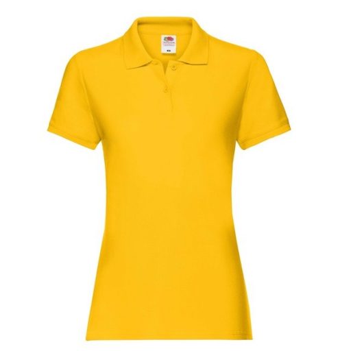 Fruit of the Loom 63030 LADY FIT Premium női póló SUNFLOWER XS-XXL méretek