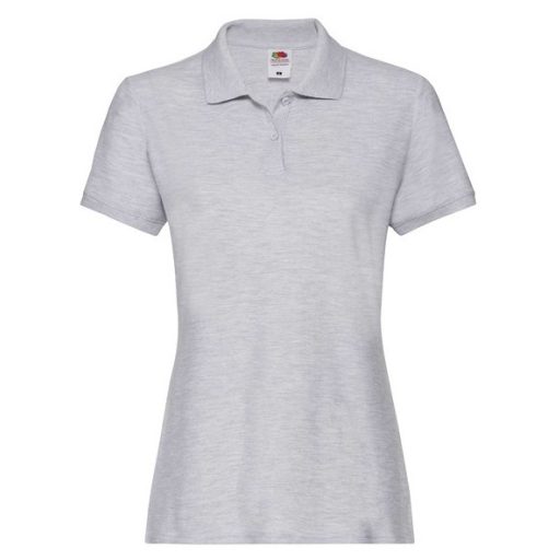 Fruit of the Loom 63030 LADY FIT Premium női póló HEATHER GREY S-XXL méretek