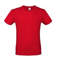 B&C TU01T EXACT 150 póló RED XS-XXL méretek 145 g/m2
