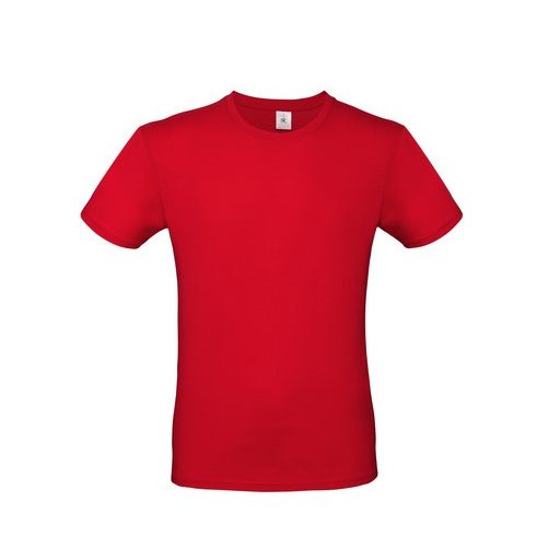 B&C TU01T EXACT 150 póló RED XS-XXL méretek 145 g/m2
