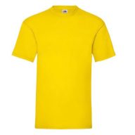   Fruit of the Loom 61036 Valueweight T póló YELLOW S- XXL méretek 165g/m2