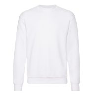 Fruit of the Loom 62202 FEHÉR pulóver 3XL, 4XL