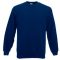 Fruit of the Loom 62202 kereknyakú pulóver NAVY 3XL, 4XL, 5XL