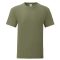 Fruit of the Loom 61430 ICONIC T póló CLASSIC OLIVE S-XXL méretek 150g/m2