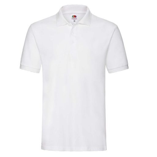 Fruit of the Loom 63218 PREMIUM galléros póló FEHÉR S-XXL
