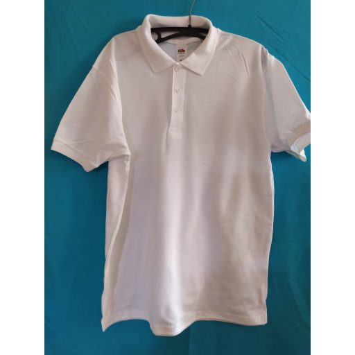 Fruit of the Loom 63218 PREMIUM galléros póló FEHÉR S-XXL
