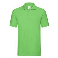Fruit of the Loom 63218 PREMIUM galléros póló LIME 3XL