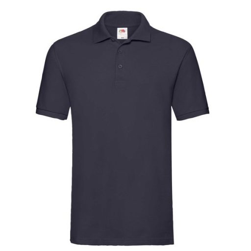 Fruit of the Loom 63218 PREMIUM galléros póló DEEP NAVY 3XL