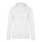 B&C WW34B női Organic INSPIRE kapucnis pulóver XS-XL FEHÉR