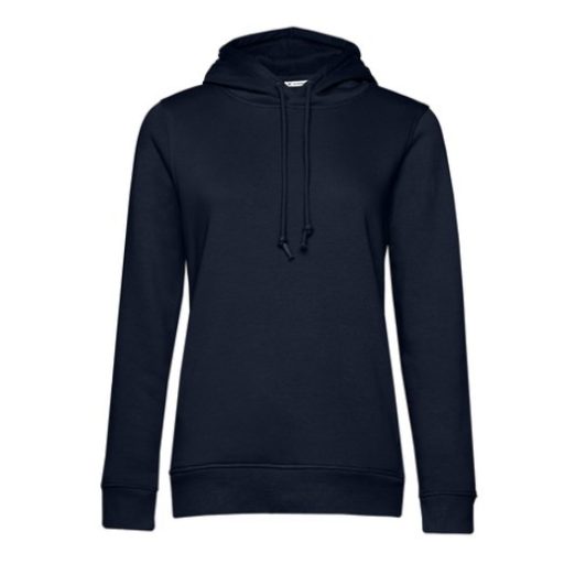 B&C WW34B női Organic INSPIRE kapucnis pulóver XS-XL NAVY