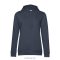 B&C WW34B női Organic INSPIRE kapucnis pulóver XS-XL NAVY
