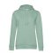 B&C WW34B női Organic INSPIRE kapucnis pulóver XS-XL SAGE