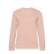 B&C WW01Q női - Queen kereknyakú pulóver S-XL SOFT ROSE