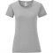 Fruit of the Loom 61432 női ICONIC póló 150T XS-XXL méretek HEATHER GREY