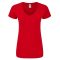 Fruit of the Loom 61444 női ICONIC V-nyakú póló 150T REDXS-XXL méretek