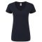 Fruit of the Loom 61444 női ICONIC V-nyakú póló 150T DEEP NAVY XS- XXL méretek