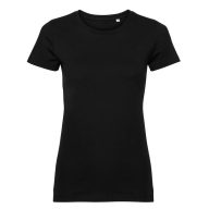   RUSSEL női 0R108F Authentic Eco T póló XS-2XL méretek FEKETE