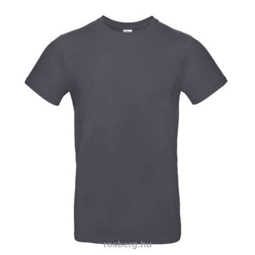 B&C TU03T EXACT 190 póló DARK GREY 3XL méretek 185 g/m2