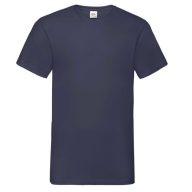   Fruit of the Loom 61066 VALUEWEIGHT V-nyakú póló DEEP NAVY S-XXL 