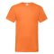Fruit of the Loom 61066 VALUEWEIGHT V-nyakú póló ORANGE S-XXL 