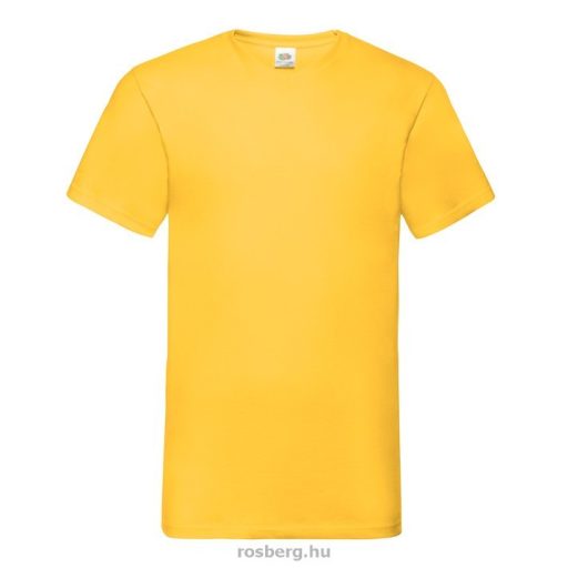 Fruit of the Loom 61066 VALUEWEIGHT V-nyakú póló SUNFLOWER S-XXL 