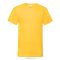 Fruit of the Loom 61066 VALUEWEIGHT V-nyakú póló SUNFLOWER S-XXL 