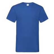   Fruit of the Loom 61066 VALUEWEIGHT V-nyakú póló ROYAL BLUE 3XL 