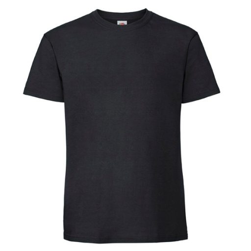 Fruit of the Loom 61422 ICONIC 195 CLASSIC T póló FEKETE 3XL