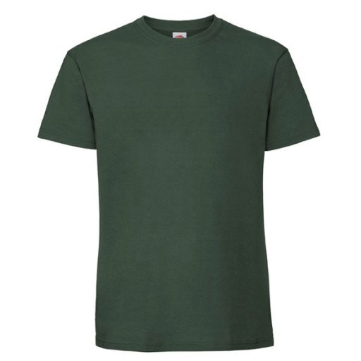 Fruit of the Loom 61422 ICONIC 195 CLASSIC T póló BOTTLE GREEN 3XL 