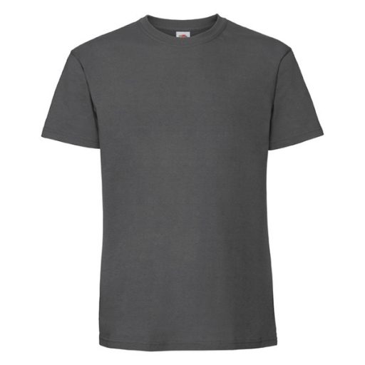 Fruit of the Loom 61422 ICONIC 195 CLASSIC T póló LIGHT GRAPHITE 3XL 