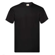 Fruit of the Loom 61082 ORIGINAL póló S-XXL FEKETE 