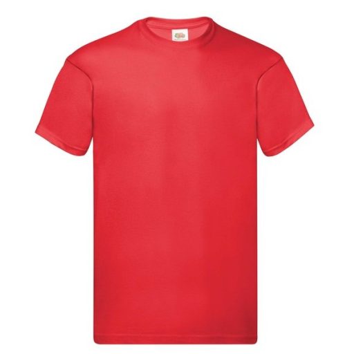 Fruit of the Loom 61082 ORIGINAL póló S-XXL RED