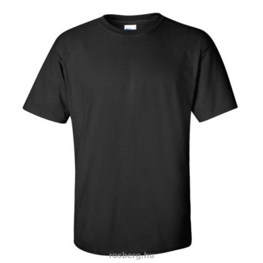 Gildan 2000 FEKETE póló, Ultra Cotton T-Shirt S-XXL (200 g/m2)