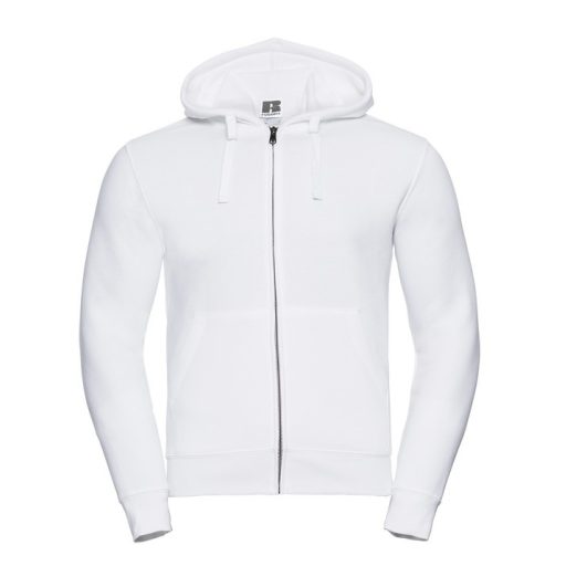 RUSSEL 0R266M Authentic kapucnis, cipzáros pulóver FEHÉR S-XXL