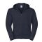 RUSSEL 0R266M Authentic kapucnis, cipzáros pulóver FRENCH NAVY S-XXL