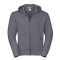 RUSSEL 0R266M Authentic kapucnis, cipzáros pulóver CONVOY GREY 3XL-4XL